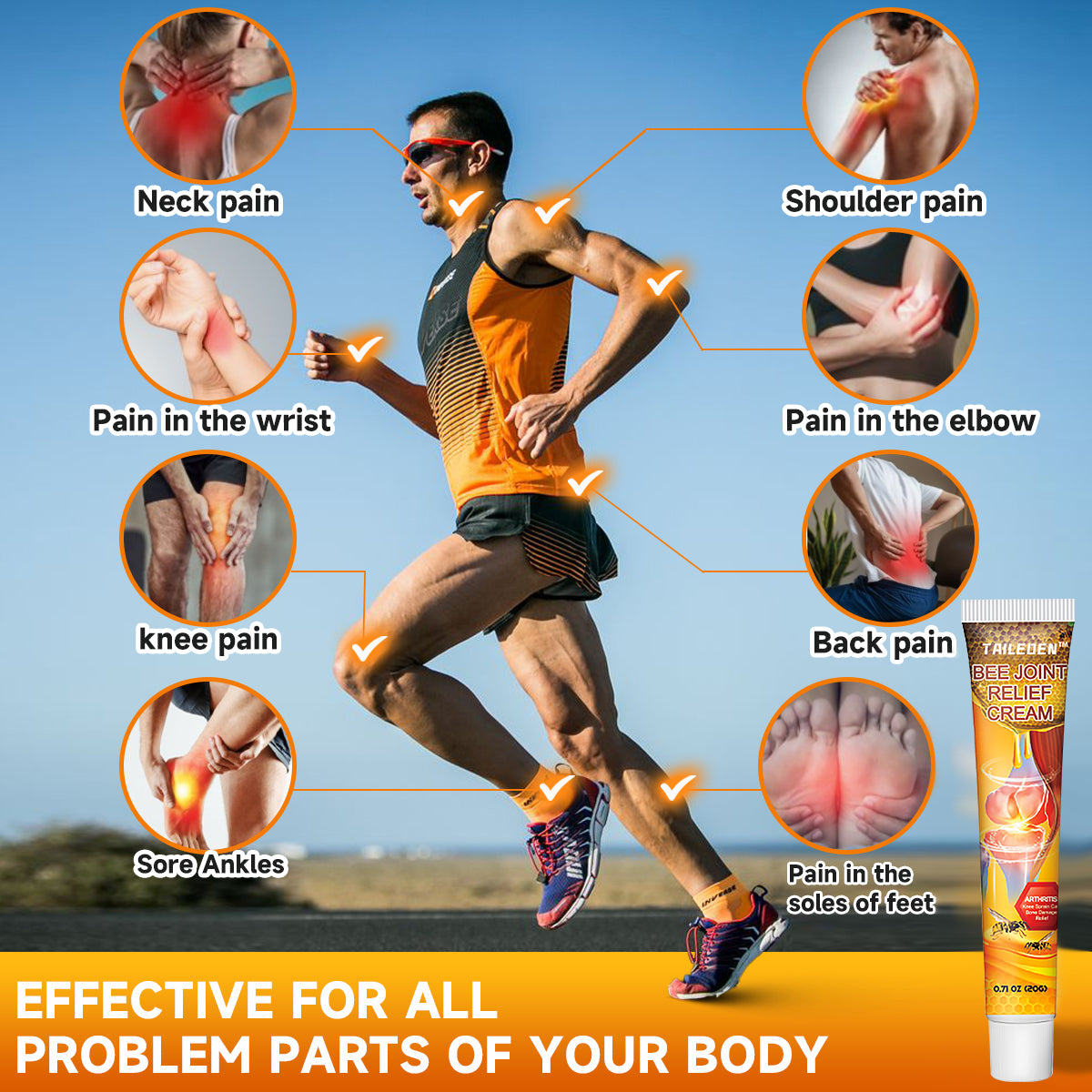 šTAILEDEN⢠Bee Venom Joint Repair GelšØāāļøApproved by the Australian Orthopedic Association (AOA)