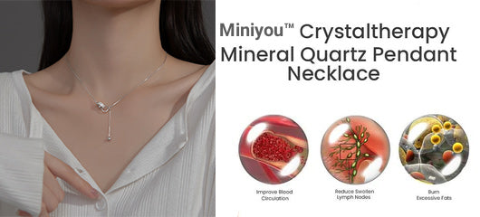 Miniyou™ Crystaltherapy Quartz Gemstone Necklace