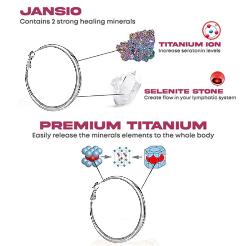 š„(Limited time offer š„Last day)Lymphatic activity hoop earrings