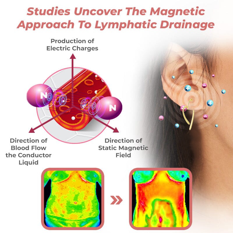 Lymph Flow Magnetogen Earrings🔥LAST DAY SALE-80% OFF🔥