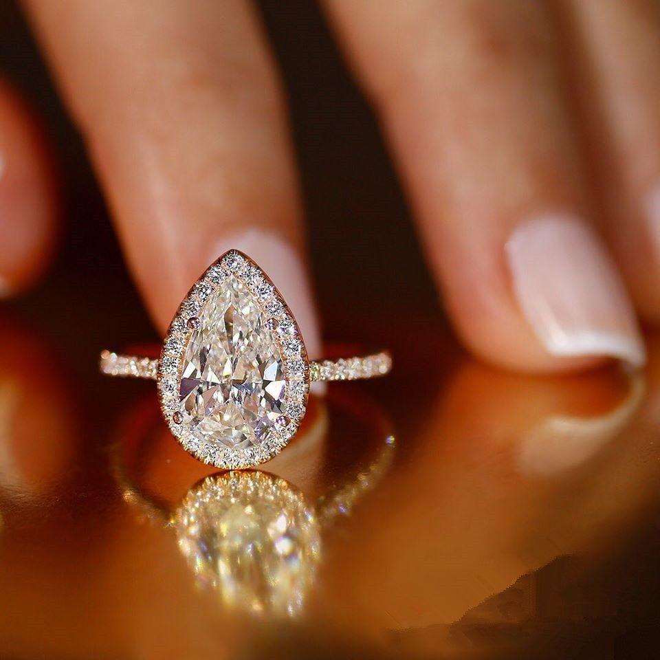 š„Last Day Sale - 80% Off) Magnetic Moissanite Ring