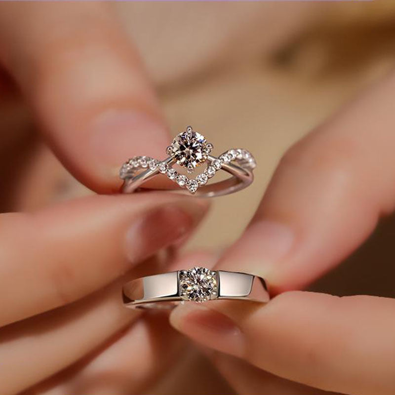 đ„Histone Magnetology Moissanite Diamond Ring