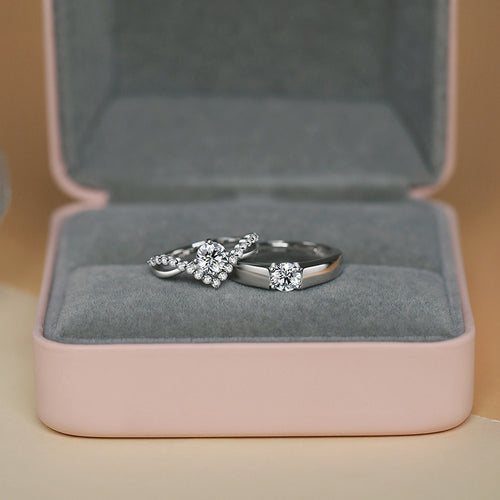 đ„Histone Magnetology Moissanite Diamond Ring