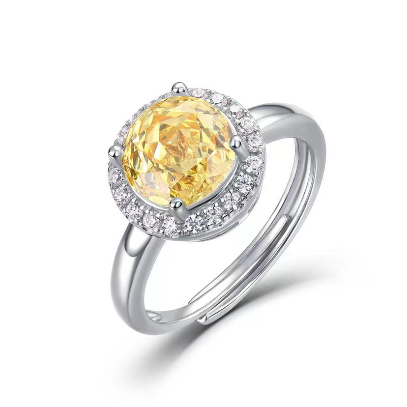 đ„Last Day Sale - 80% Off) Magnetic Moissanite Diamond Open Ring