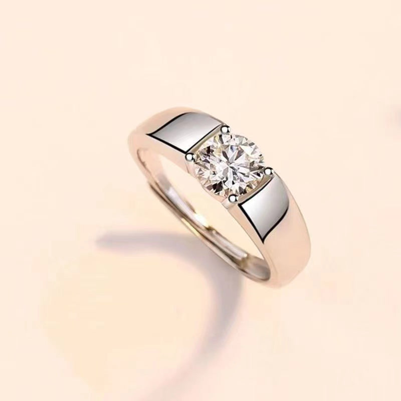 đ„Histone Magnetology Moissanite Diamond Ring