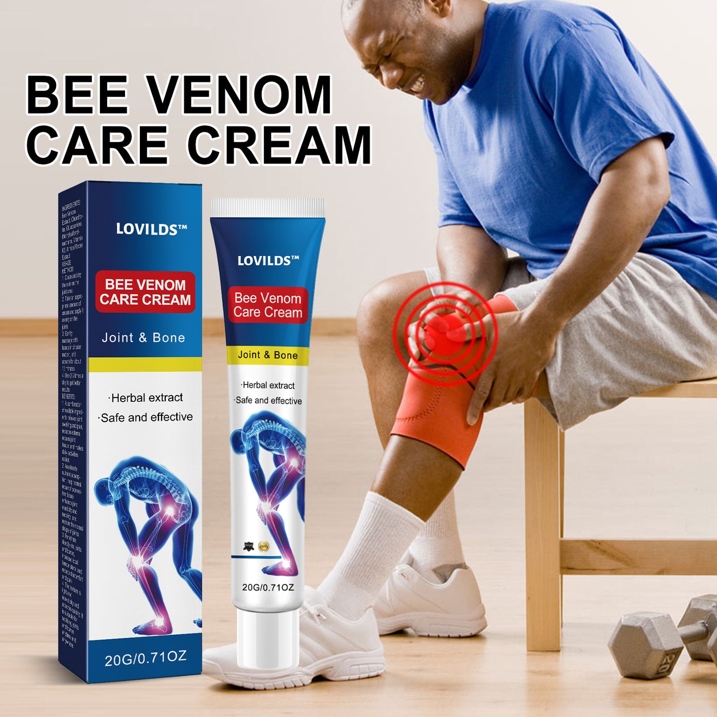š LOVILDS⢠Bee Venom Joint and Bone Healing Cream (Special ointment for arthritis)