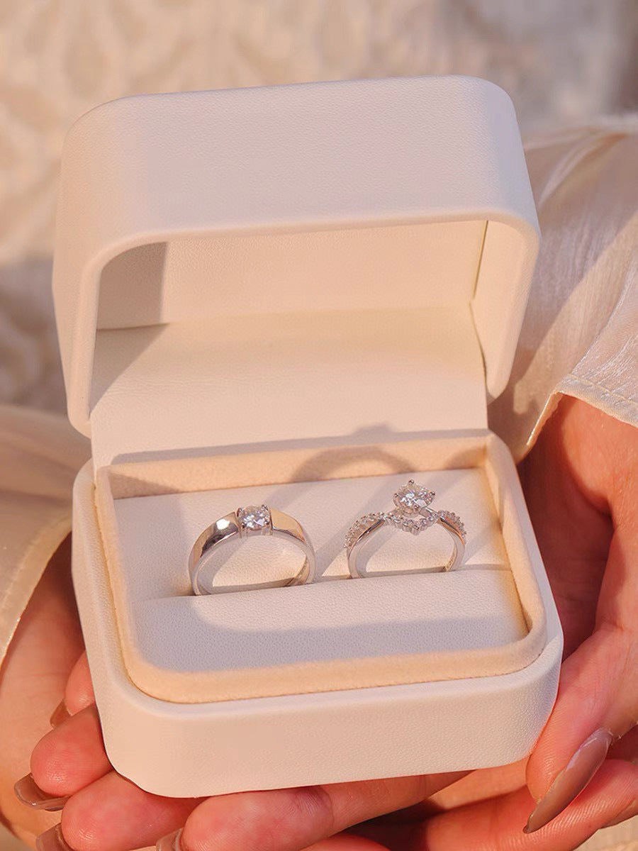 đ„Histone Magnetology Moissanite Diamond Ring