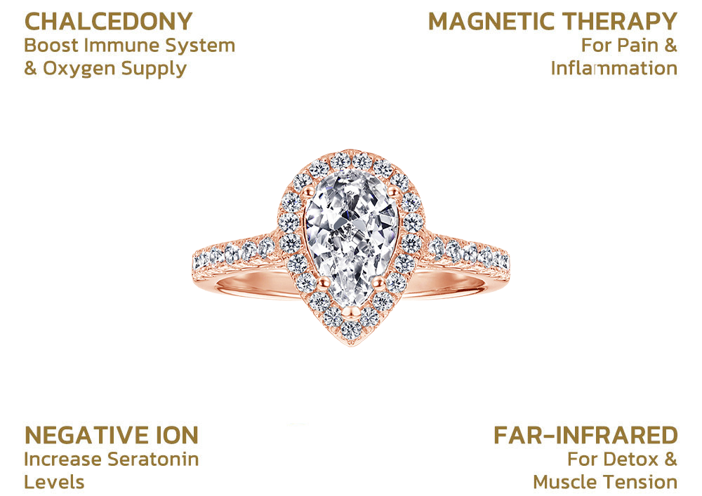š„Last Day Sale - 80% Off) Magnetic Moissanite Ring