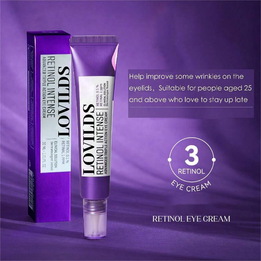 š„LOVILDS⢠Retinol Powerful, Advanced Triple Action Eye Cream
