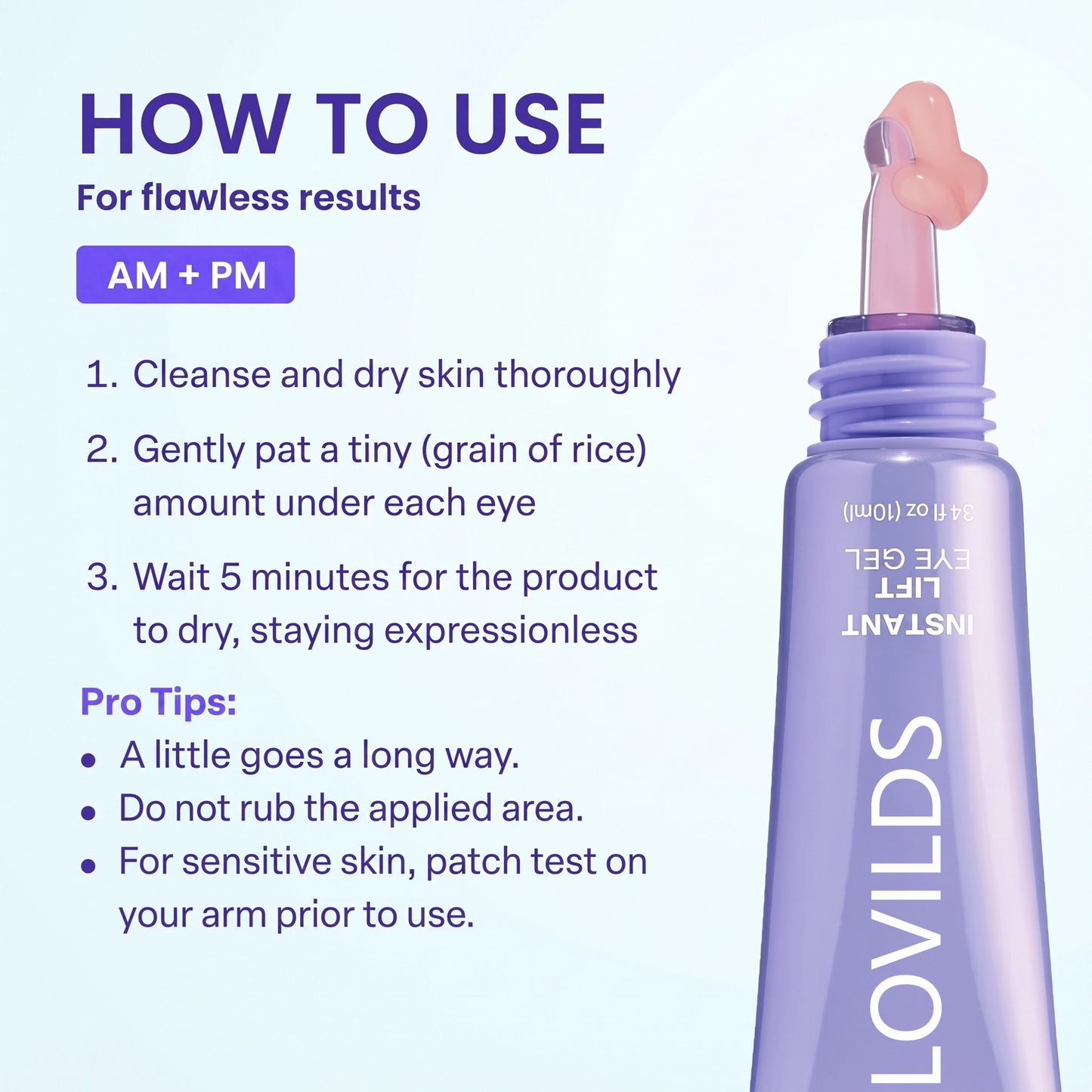 ✨Instant Lift Eye Gel – Smooth Wrinkles & Reduce the Look of Under-Eye Bags