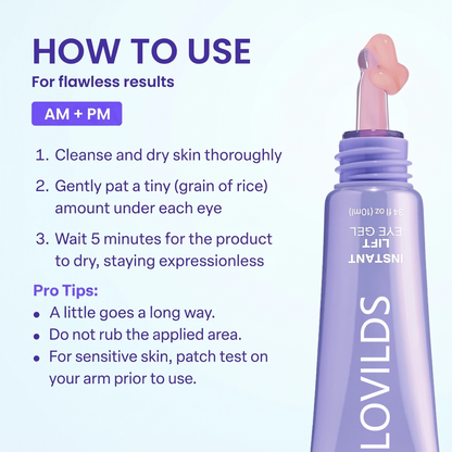 ✨Instant Lift Eye Gel – Smooth Wrinkles & Reduce the Look of Under-Eye Bags