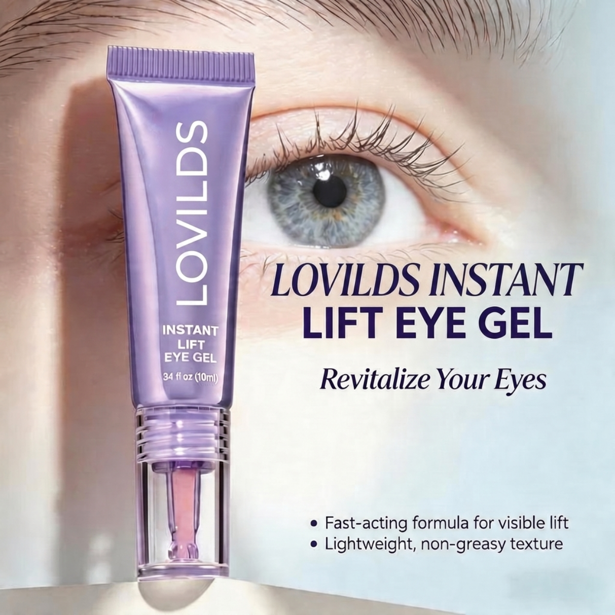 ✨Instant Lift Eye Gel – Smooth Wrinkles & Reduce the Look of Under-Eye Bags