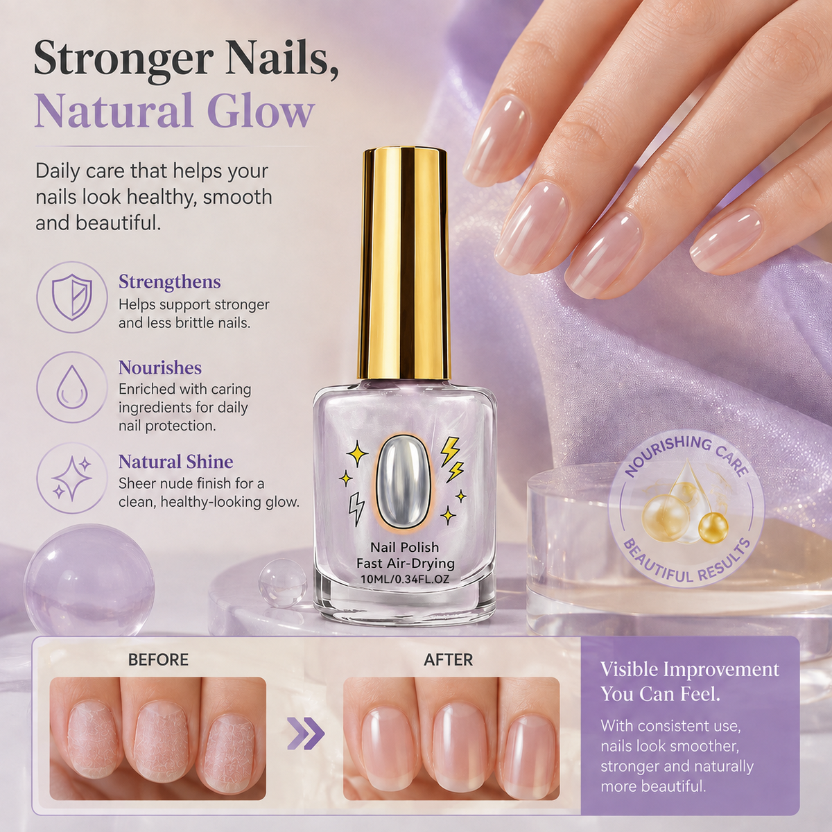 🔥 Brittle, Weak Nails? 💅