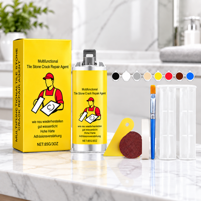 Ceramic & Marble Repair Kit – Restore Cracks, Chips & Holes for a Like-New Finish
