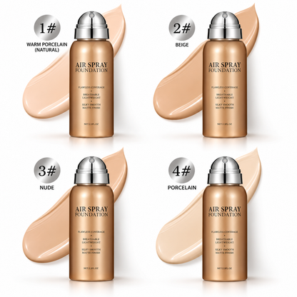 Waterproof & Sweat-Resistant Spray Foundation with Lightweight