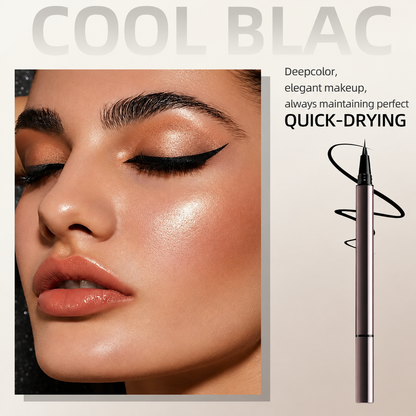 🔥 2-In-1 Waterproof Eyeliner Pen With Correction Tip