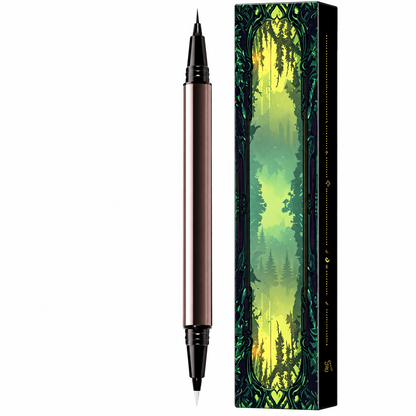 🔥 2-In-1 Waterproof Eyeliner Pen With Correction Tip