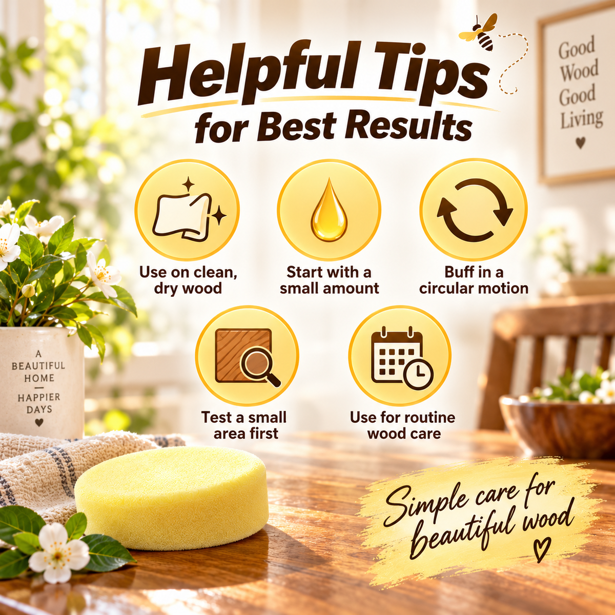 Limited Time Deal — Beewax Wood Furniture Polish & Conditioner