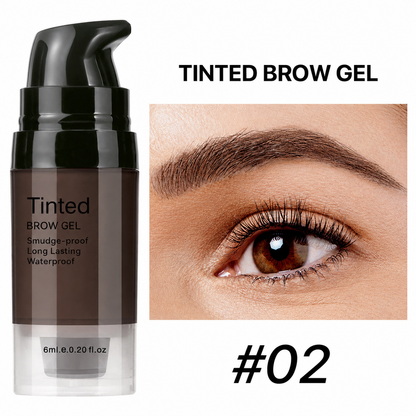 3D Brow Sculpt Tinted Eyebrow Gel – Natural Fuller-Looking Brows, 24H Waterproof & Smudge-Proof Hold