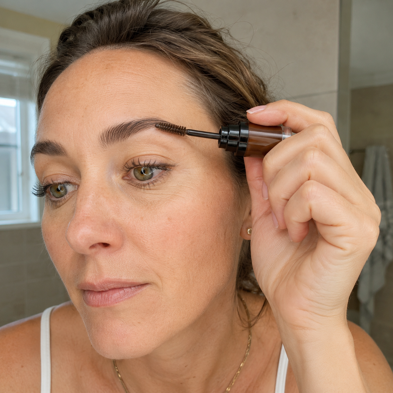 3D Brow Sculpt Tinted Eyebrow Gel – Natural Fuller-Looking Brows, 24H Waterproof & Smudge-Proof Hold