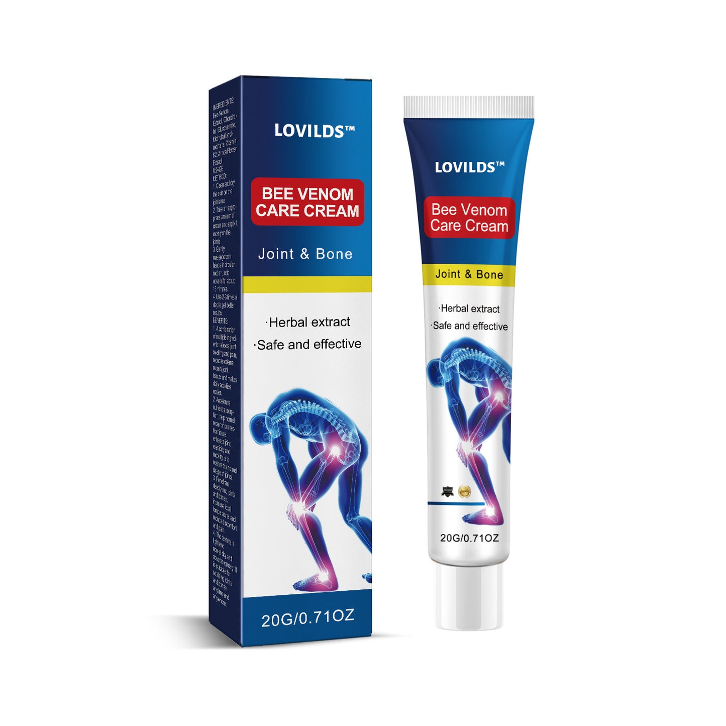🐝 LOVILDS™  Bee Venom Joint and Bone Healing Cream (Special ointment for arthritis)