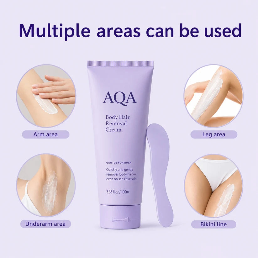 Body & Bikini Hair Removal Cream – Gentle for Sensitive Skin, For Men & Women