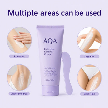 Body & Bikini Hair Removal Cream – Gentle for Sensitive Skin, For Men & Women