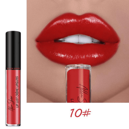 12 Colors Cream Texture Lipstick Waterproof 🔥 - 50% OFF TODAY